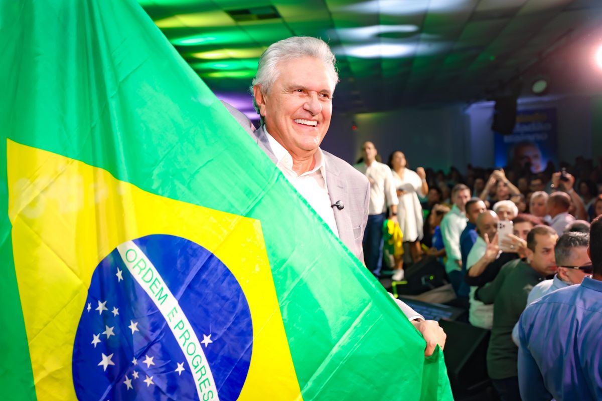 Caiado é citado como nome viável para a presidência em 2026, mostra AtlasIntel